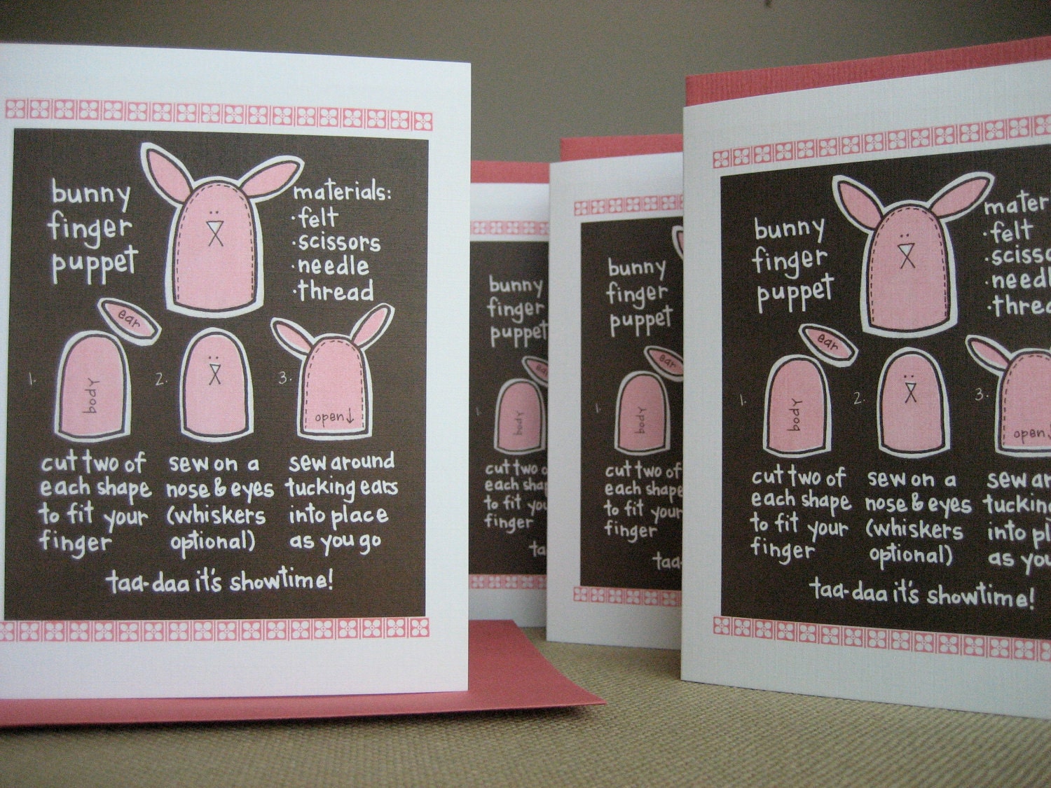 multi purpose blank cards (all cards on site available in any mixed set of 5)