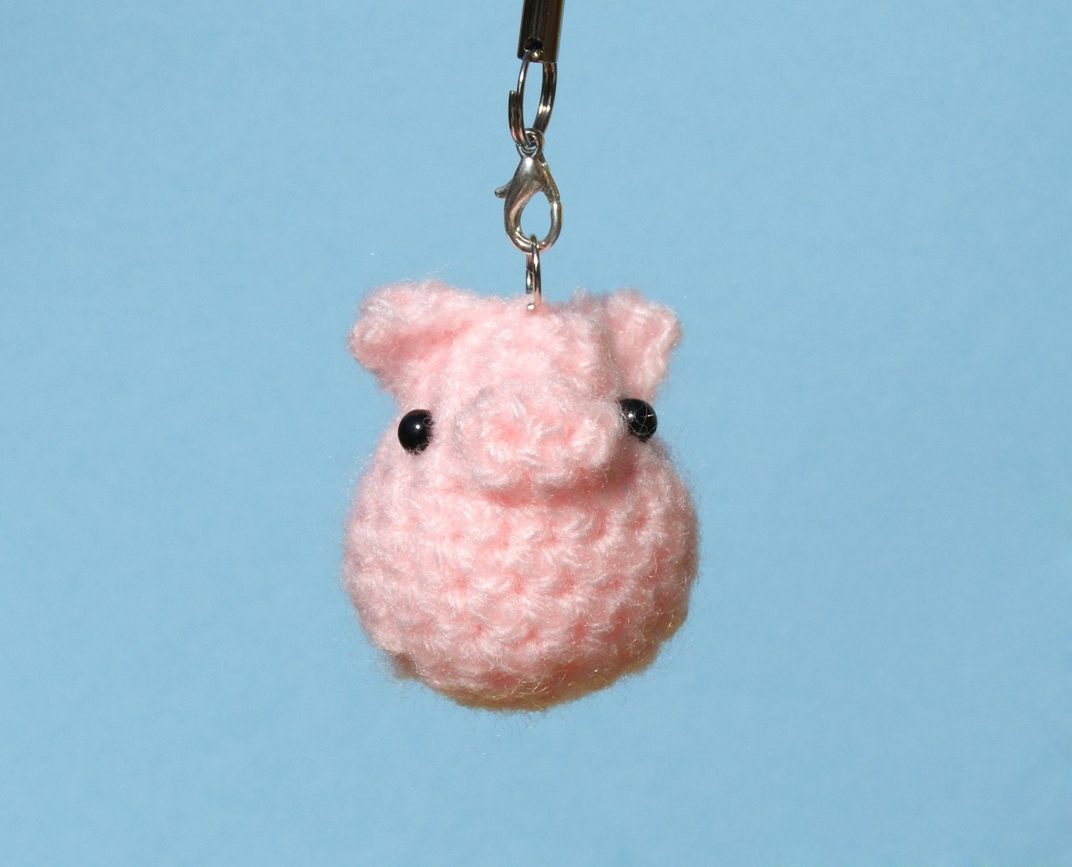 amigurumi pig amiegg strap