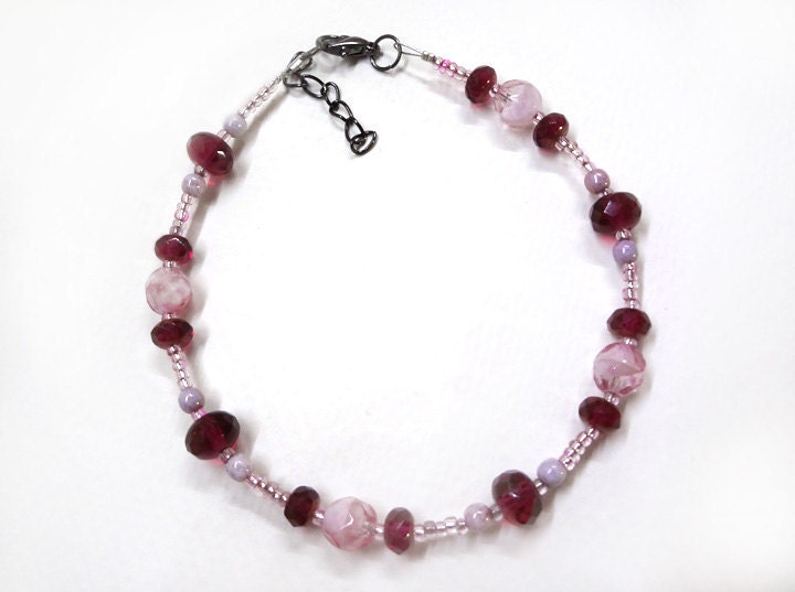Rosy Pink Anklet