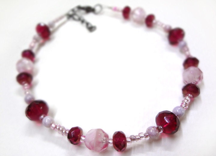 Rosy Pink Anklet