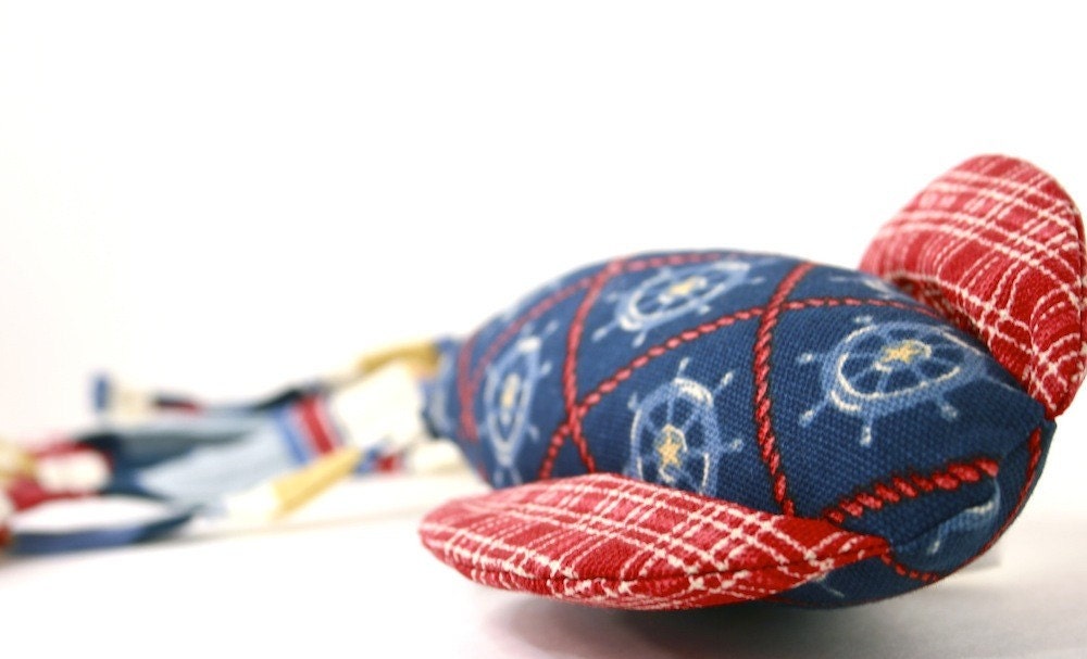 Extra Durable Dog Toy Squid 'DOUBLE FABRIC LAYER Construction'