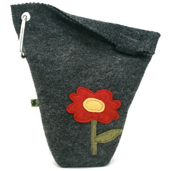 Leash Bag Large Flower
