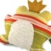 Dog Toy Frog Prince - Extra Durable DOUBLE FABRIC LAYER Construction