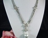 Single Pearl Bridal Necklace