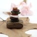 Top drilled sea glass- mix of 7pcs- beach glass witrh small hole