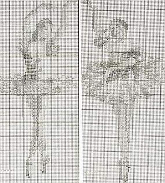 ballet cross stitch - download   DOWNEU