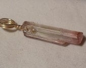 Watermelon Tourmaline Crystal (4.6 ct) pendant in 14k Gold