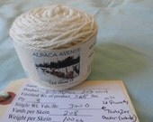 TZS White 11 Alpaca Yarn