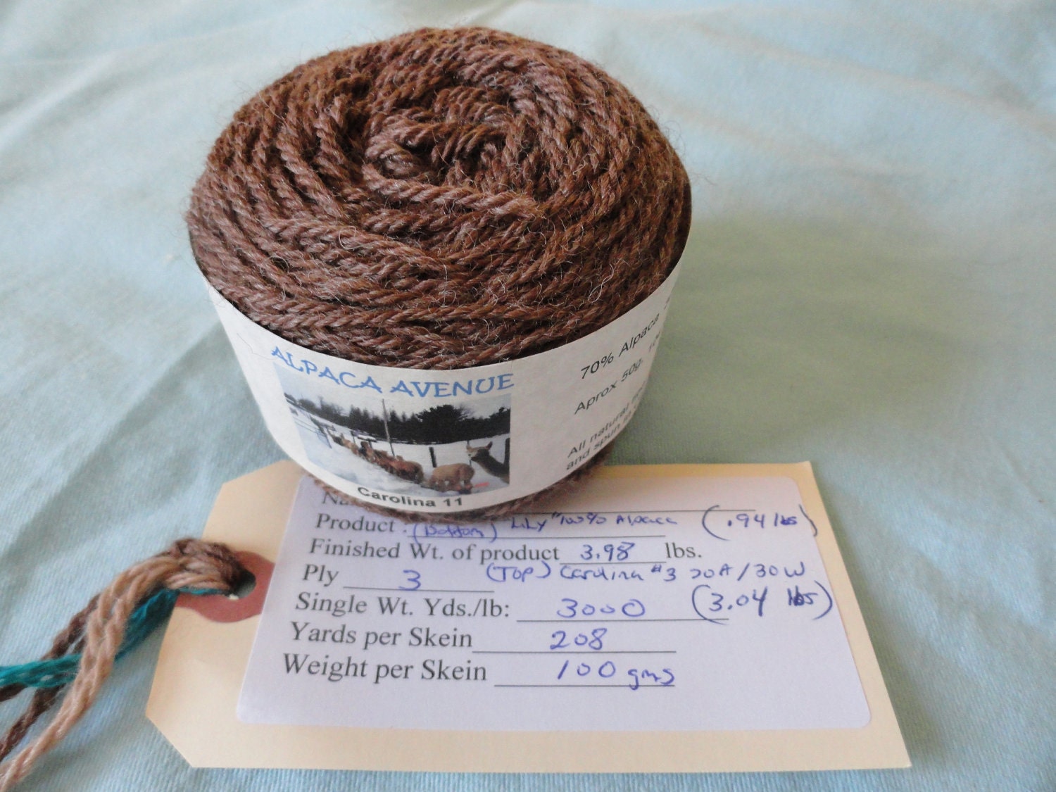 Carolina 11 Alpaca Yarn