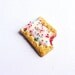 Pop Tart Necklace - Strawberry - Kawaii Cute Necklace - Trendy Food Jewelry - Polymer Clay