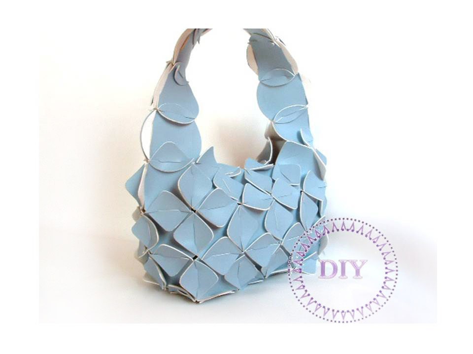 crafts for children-blue-handbag-girl-DIY KIT put&pull