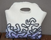 PDF tutorial    Wet Felted Bag (Purse)     in English