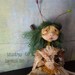Steampunk Rabbit Art Doll post apocalyptic strange doll Sage RESERVED
