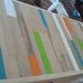 Reclaimed Wood Painted Table