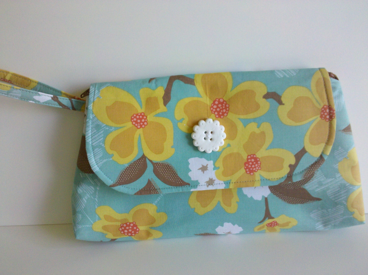 Modern Meadow Clutch