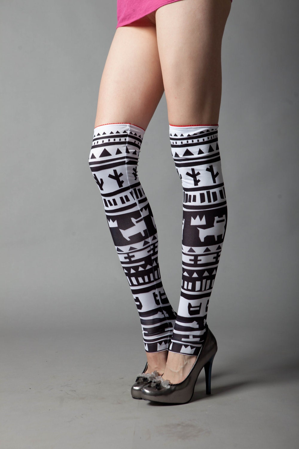 White Tribe stockings