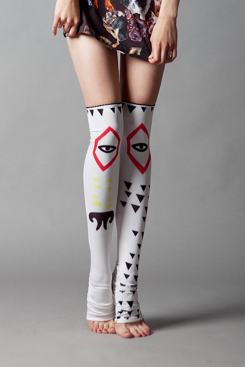 Dog Eye stockings