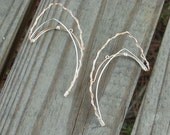 Elven Ear Cuffs. Silver and copper wire