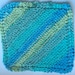 Country Stripes Knit Dish or Wash cloth