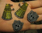 Cyberman Earrings