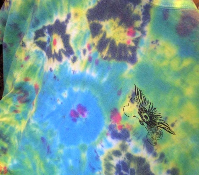 Gone Wild Tie Dye Mens T-Shirt