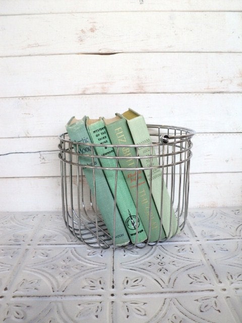 Reserved for Nicole Pastel Green Books Instant Library Collection Decorative Books Photography Props Shades of Sea Glass