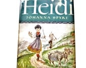 1945 Heidi with Dust Jacket, a Vintage Children's Book