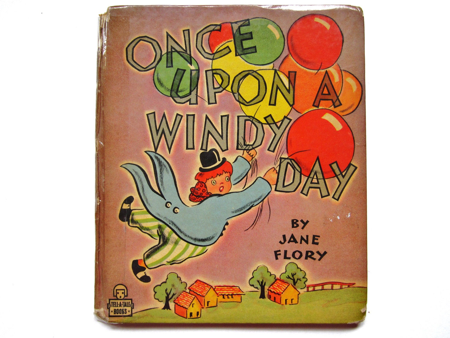Once Upon a Windy Day, a 1940s Vintage Children's Book