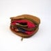 pink southwest wool & leather blanket duffel