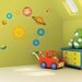 The Planets of Our Solar System Removable Wall Art Decor Mural Sticker K0066
