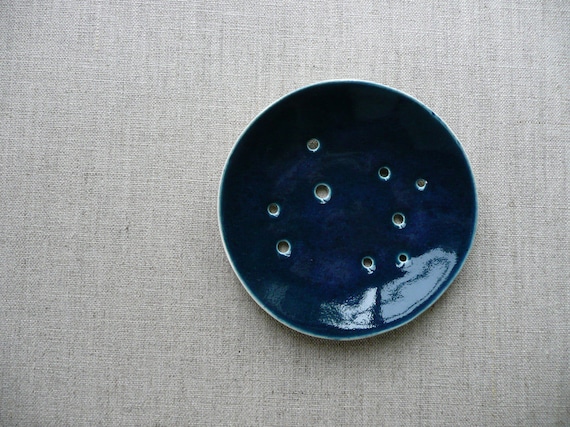 Starry Night Rd Ceramic Soap Dish SALE