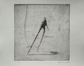 Original Etching Walking V