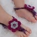 Baby Barefoot Sandals. Girl stylish foot wear for those tiny earth bound toes.