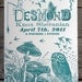 One of a Kind Custom Designed Letterpress Printed Birth Announcements Mushrooms & Owl Theme