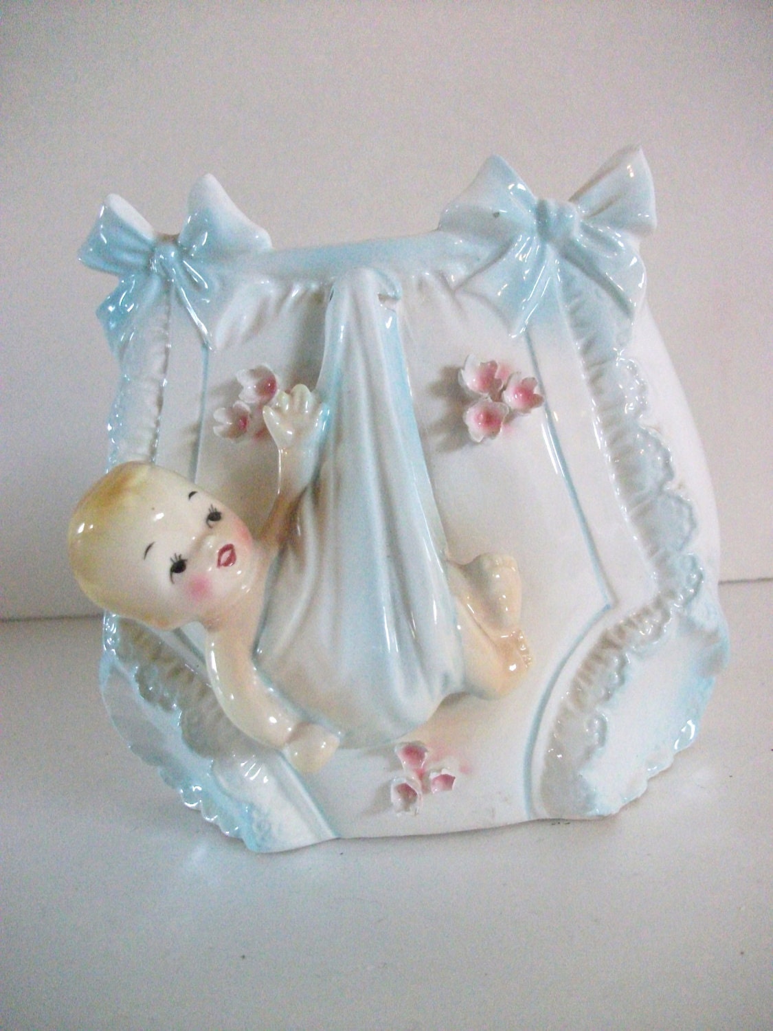 Vintage Ceramic Baby Planter