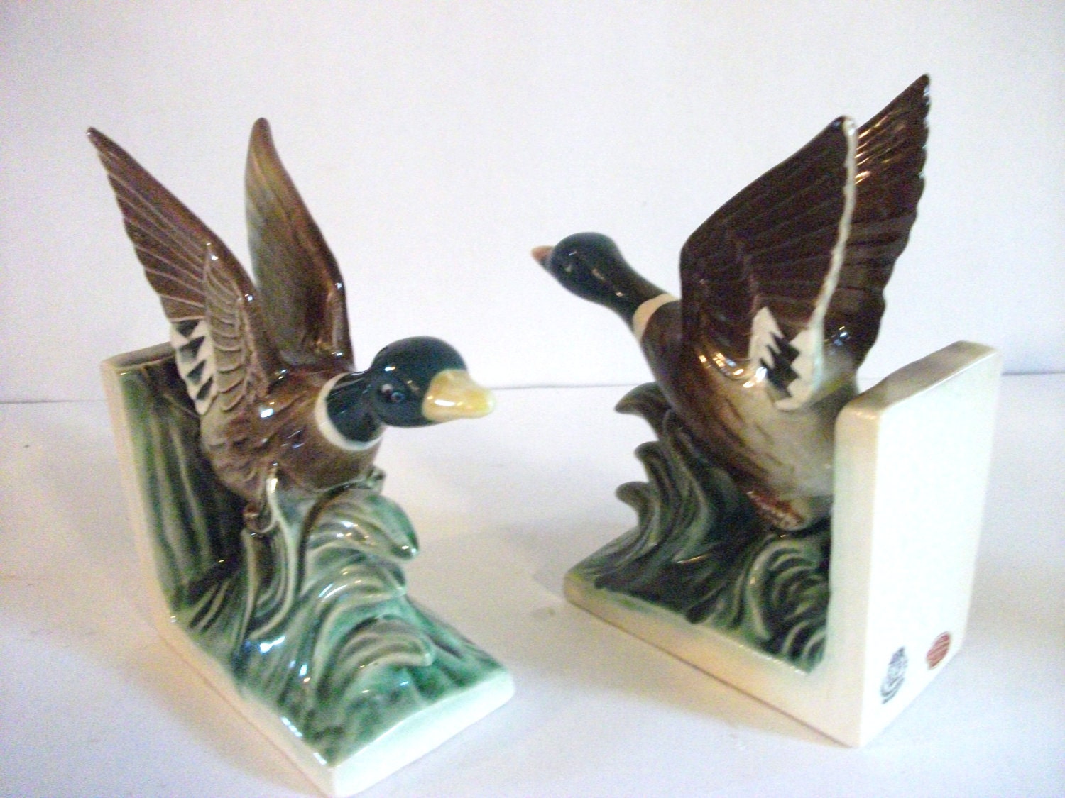 Mallard Duck Bookends