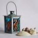 Sea World-Small Decorative Lamp-Tea Light Candle Holder-Hand Painted