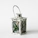 Butterfly and Flowers Small Decorative Lamp-Tea Light Candle Holder-Hand Painted