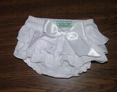 Infant or toddler Ruffled panty and diaper cover