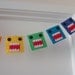 FREE SHIPPING, Kawaii Monster Garland Banner