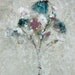 Original Encaustic painting Art Floral Vine Posy Swalla Studio 11 x 14