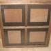 Vintage Reclaimed window 4 pane picture frame for wedding or family