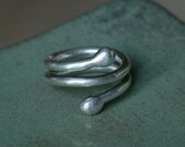 DO THE TWIST - fine silver twist ring