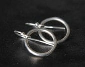 THE CLASSIC - fine silver fused hoop