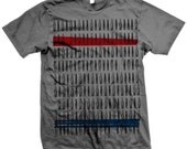 T-shirt of Bullet Design Grid