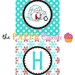 Printable Happy Birthday Banner - Winter ONEderland / Winter Wonderland Theme