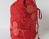 Ipu Wai Bag - Hawaiian Print Red