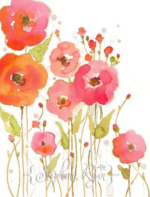 Watercolor Art Print Banded as One