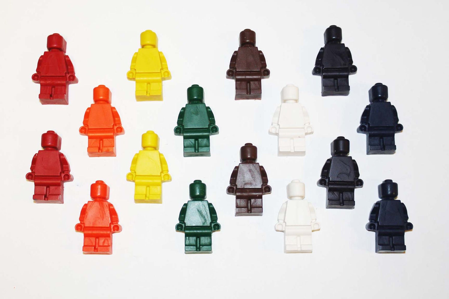 Miniature Building Men Crayon Set of 20