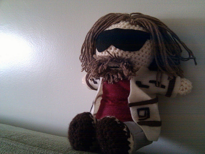 Big Lebowski inspired doll